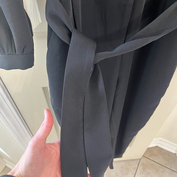 Scoop Women’s Jumpsuit Long Sleeve. Black in color. Size Small - Picture 8 of 14